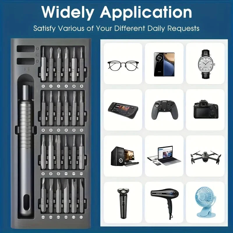 24-in-1 Precision Aluminum Screwdriver Repair Tool Kit - 5