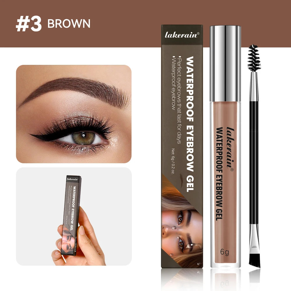 Waterproof Long-Lasting Eyebrow Gel Set - 24