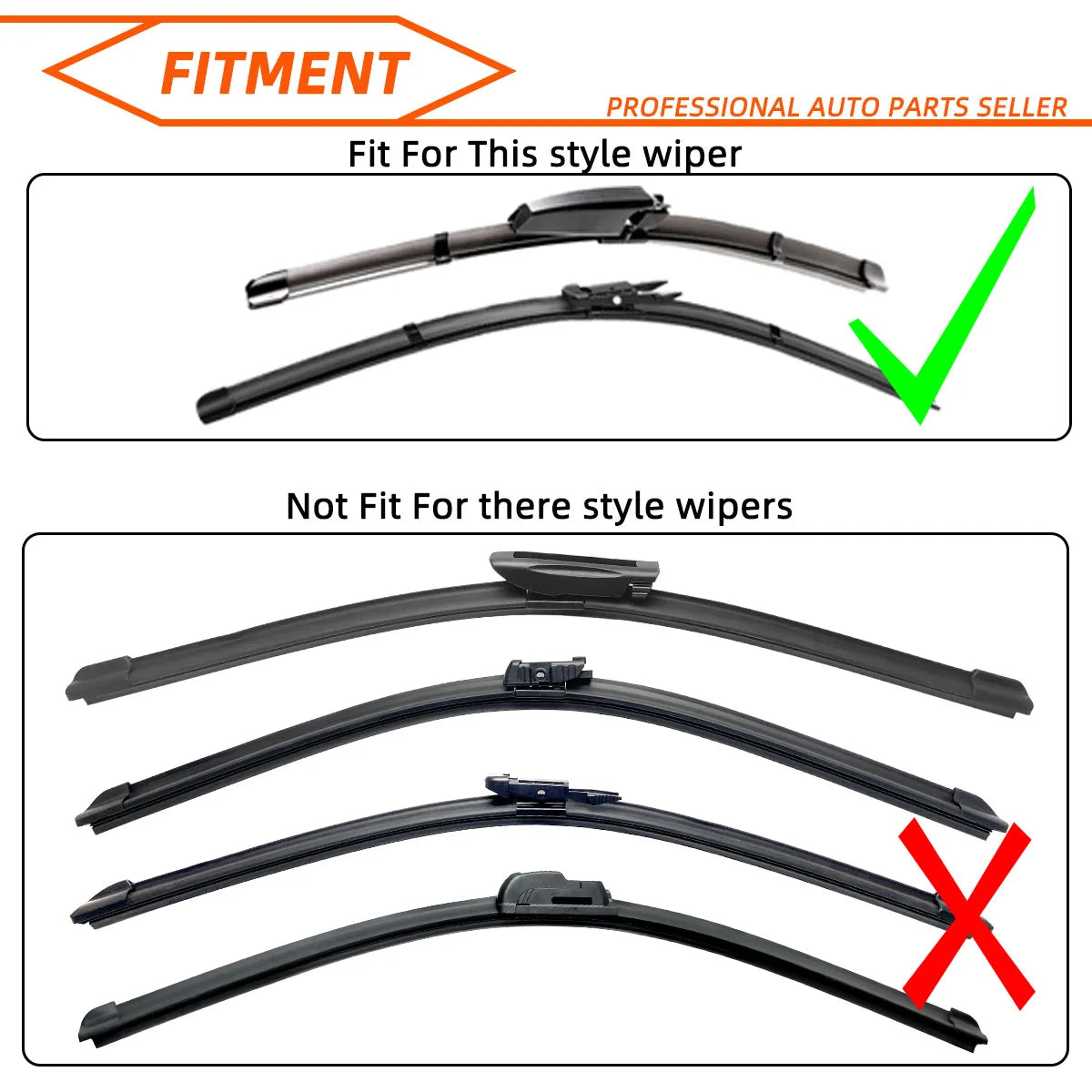 Universal Wiper Blade Rubber Refill Strip Replacement