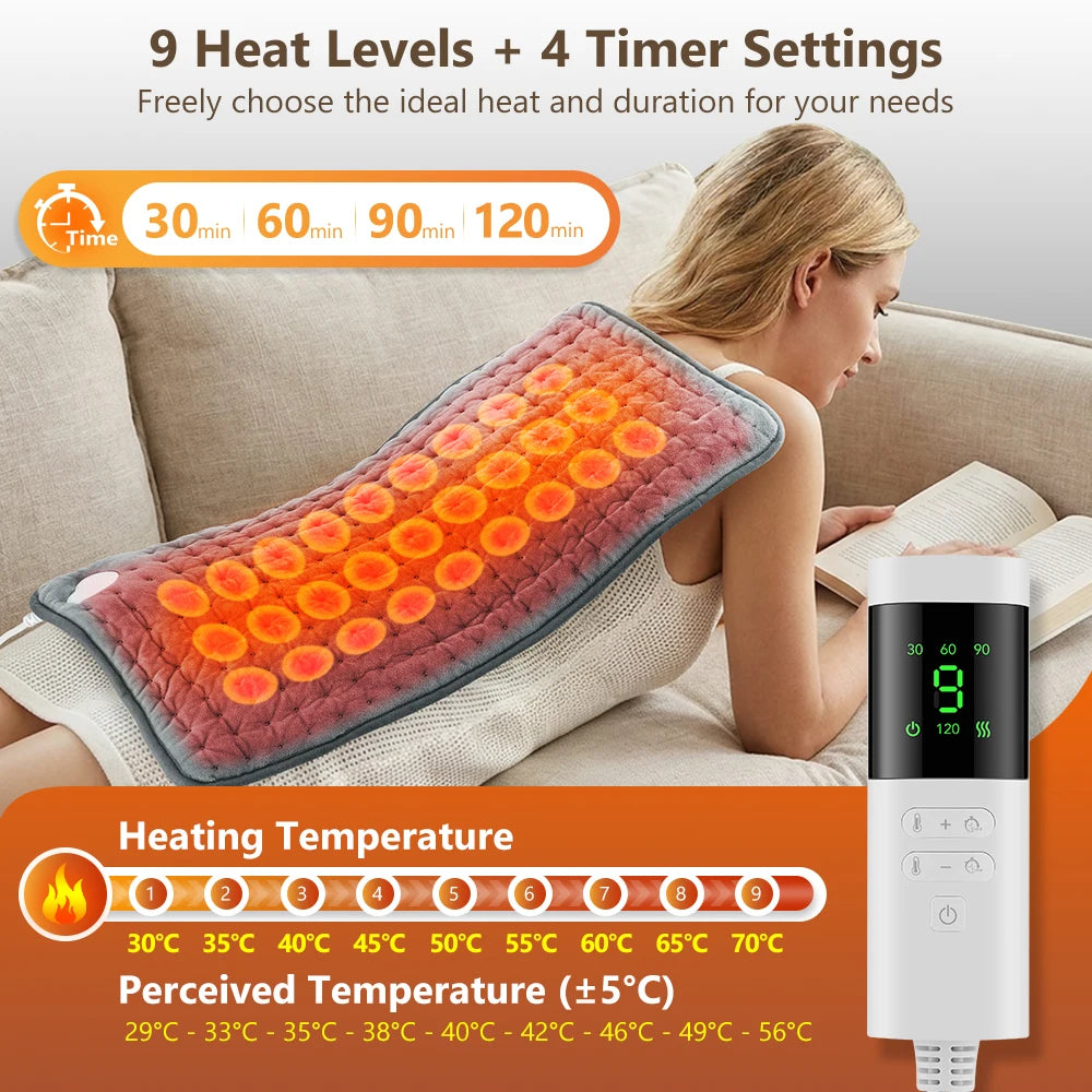 Dual-Sided Natural Jade Heating Pad for Pain Relief - 14