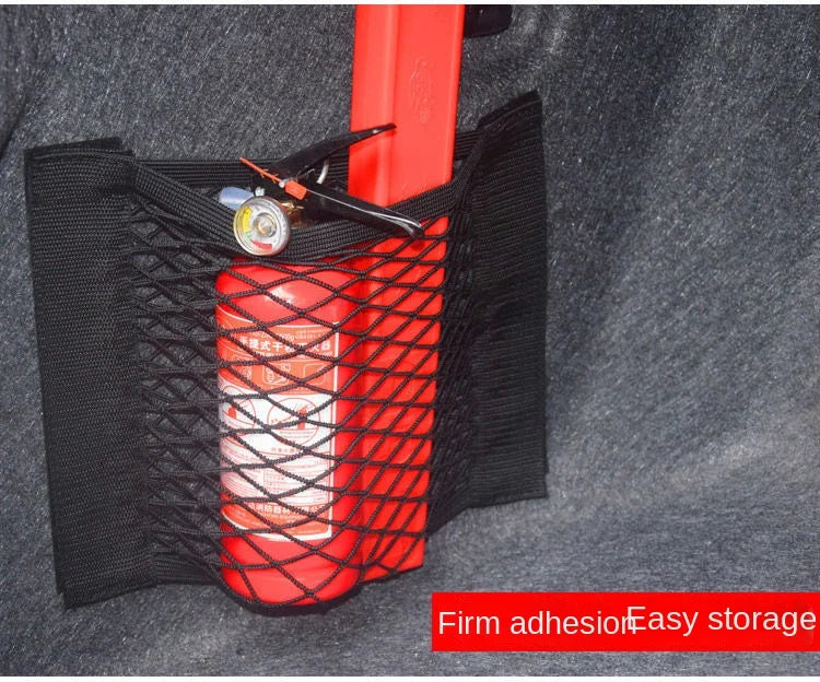 Universal Car Trunk Organizer Net Elastic Mesh Storage Bag - 12