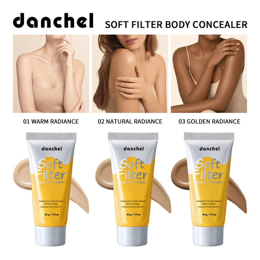 Waterproof Full Coverage Body Concealer for Scars, Tattoos and Veins