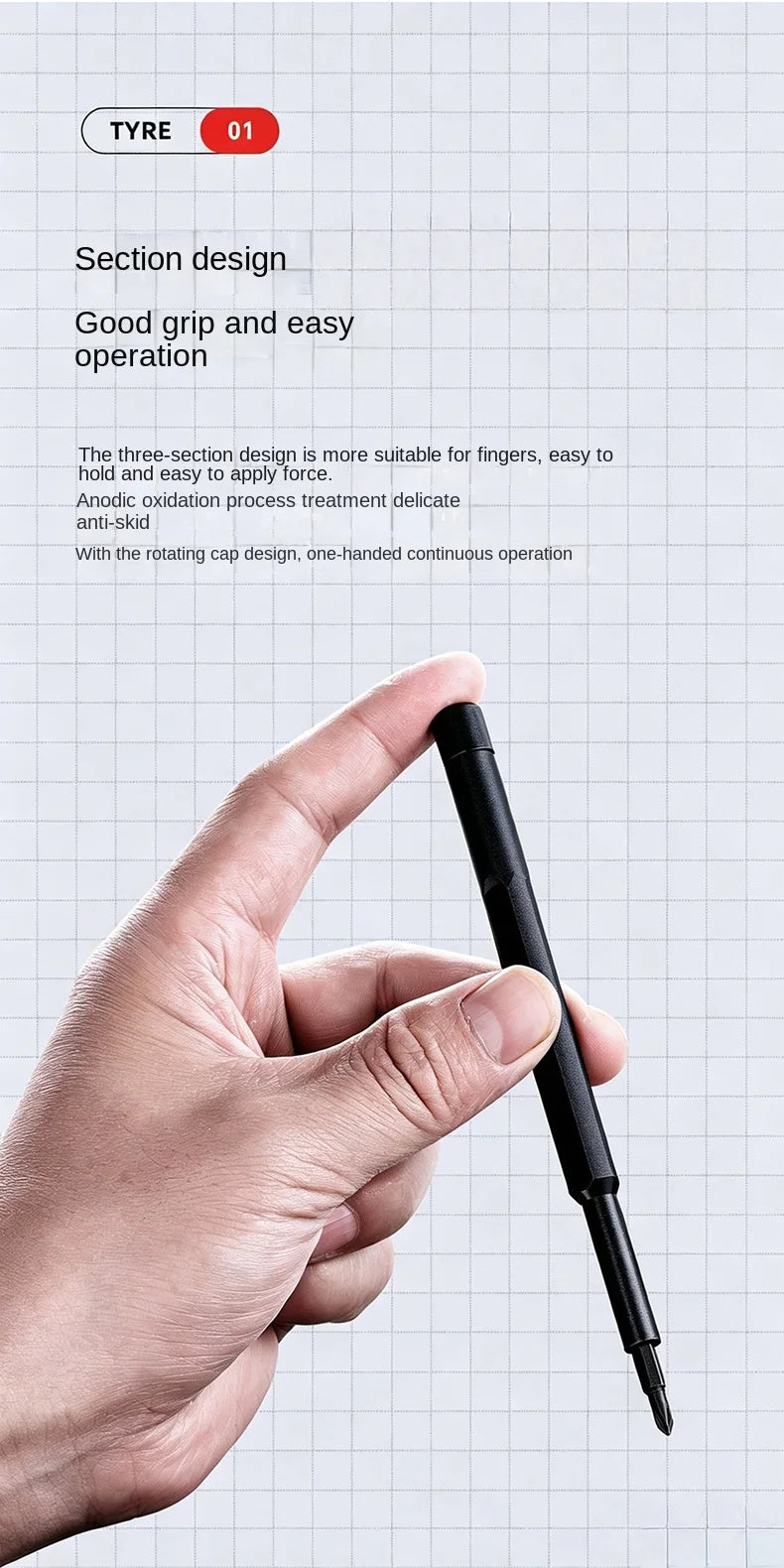 25-in-1 Precision Screwdriver Set for Electronics Repair