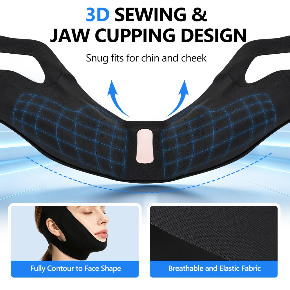 Adjustable Hot and Cold Facial Compress Gel Wrap