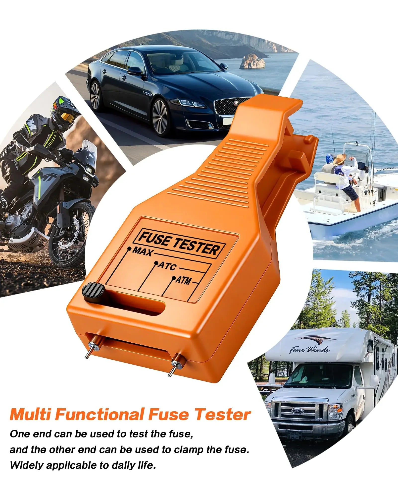 Automotive Blade Fuse Tester and Puller Tool - 4