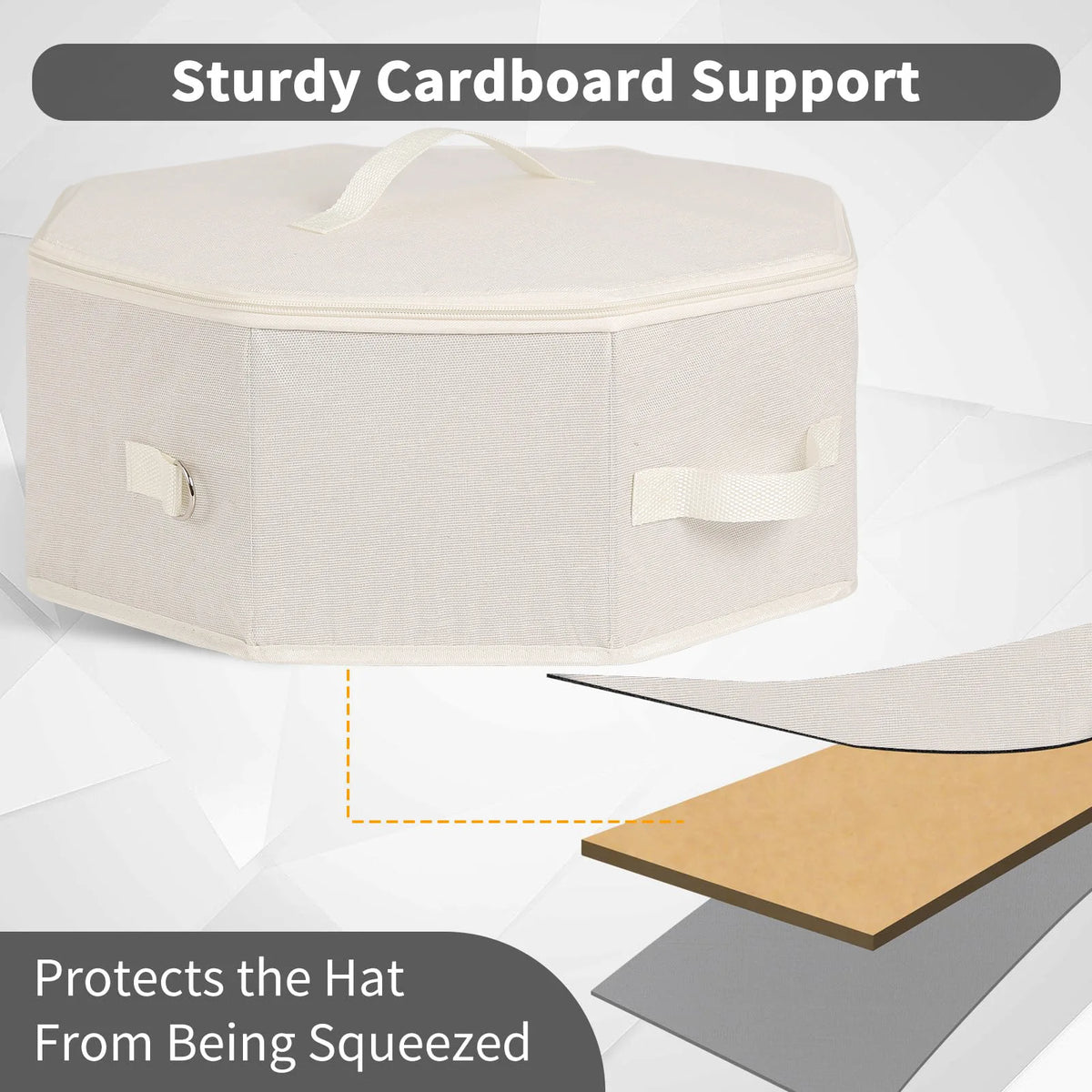 Foldable Large Capacity Hat Storage Organizer Bag