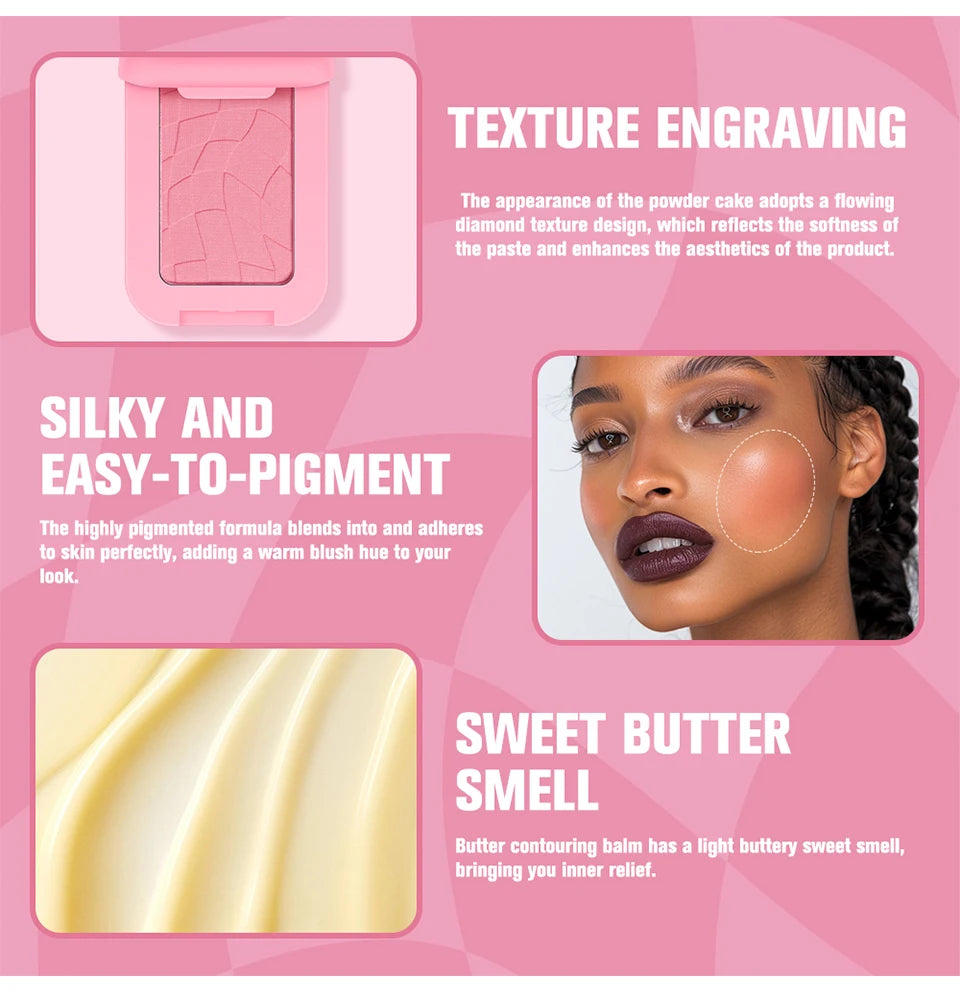 Waterproof Butter Bronzer for Face Contouring - 21