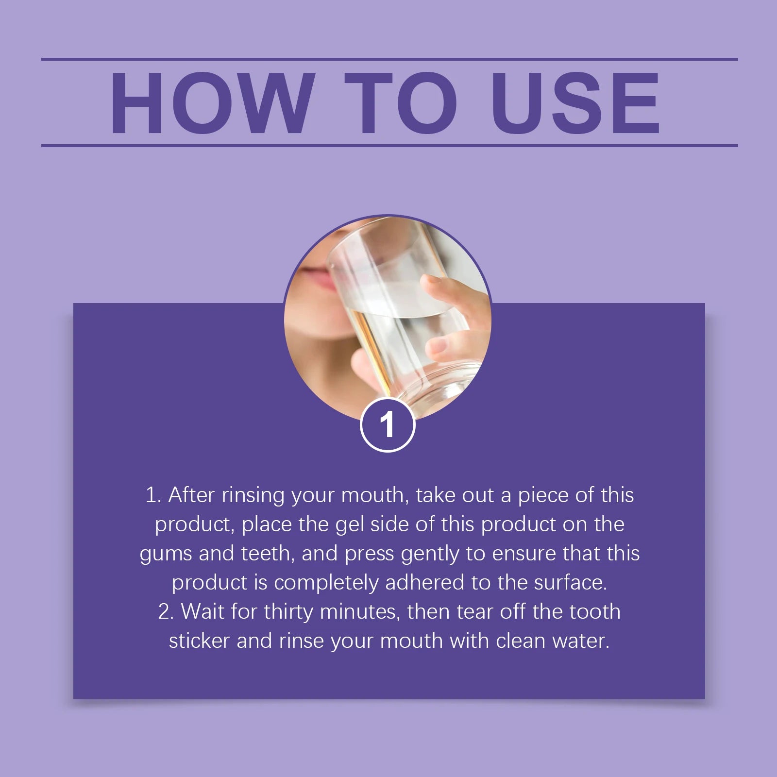 Gentle Peroxide-Free Teeth Whitening Strips - 12