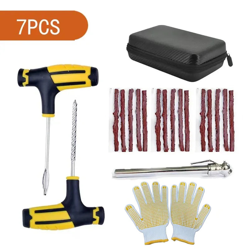 Emergency Car Tire Puncture Repair Kit