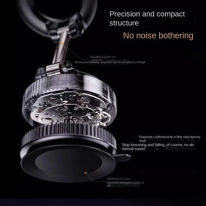 Stable Suction Cup Car Phone Holder for Secure Navigation - 2