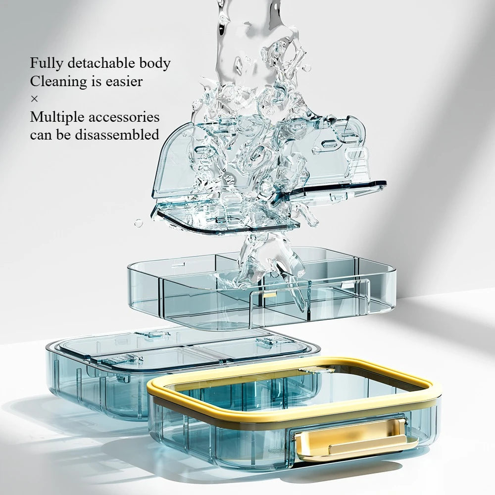 Moisture-Proof 7-Day Portable Travel Pill Organizer - 3