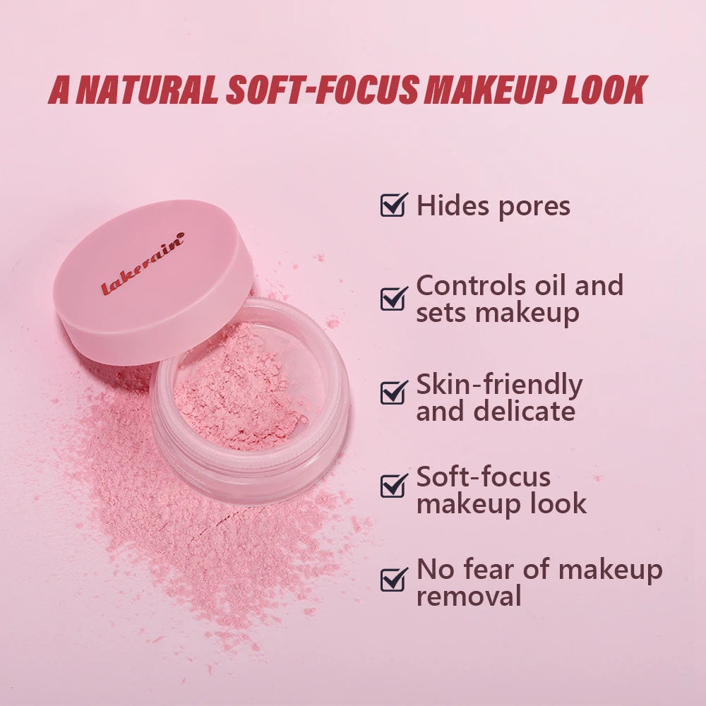 Matte Oil-Control Loose Setting Powder for Flawless Makeup - 2