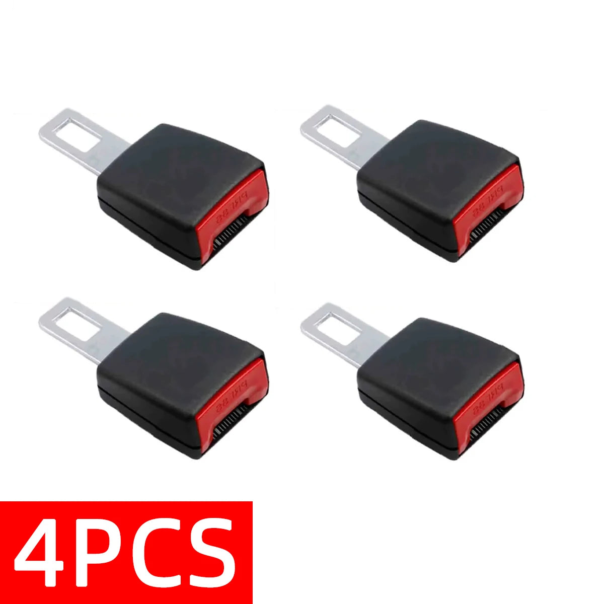 Universal Car Seat Belt Extender Safety Buckle 2-Piece Set