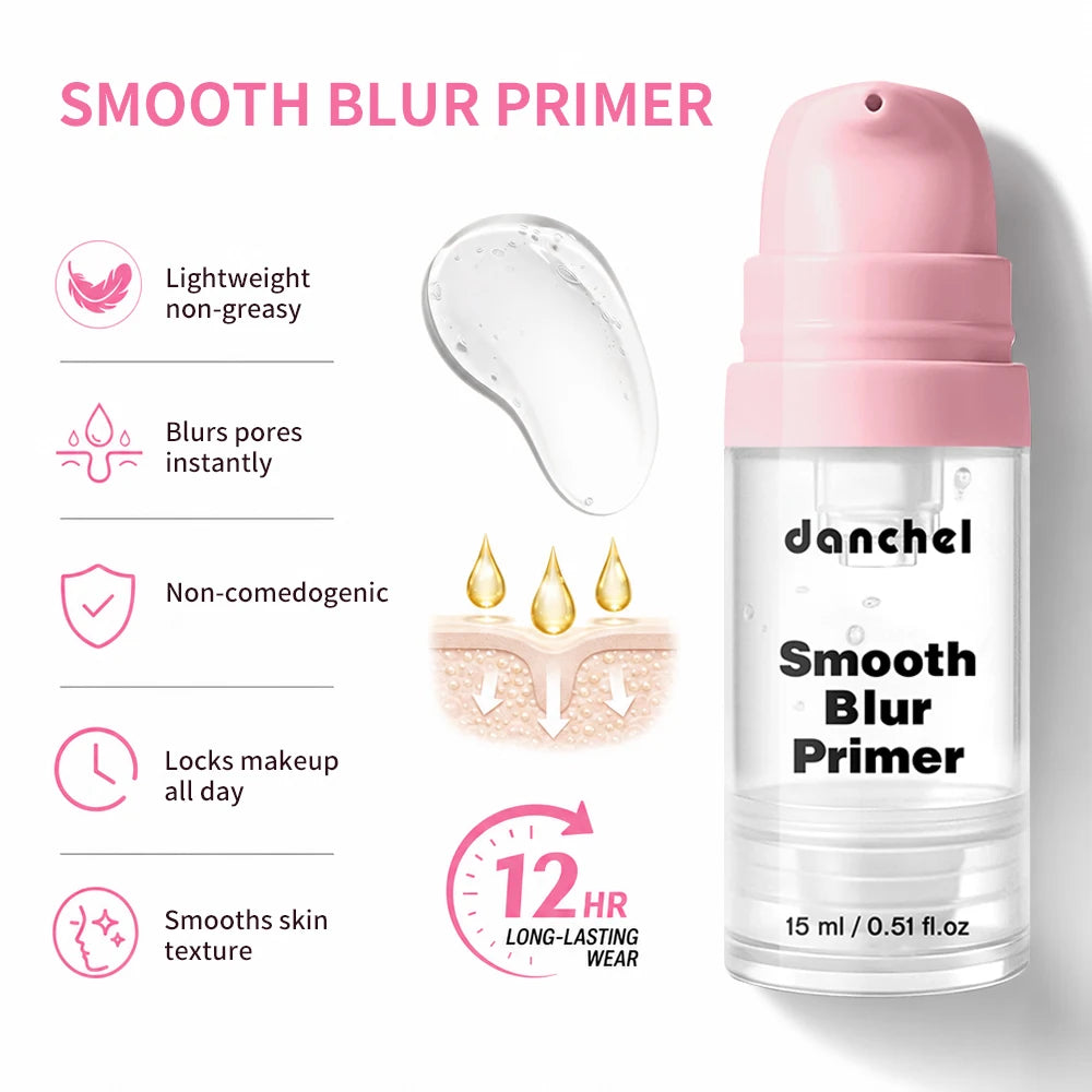 Smoothing Primer and Hydrating Liquid Foundation Makeup Set