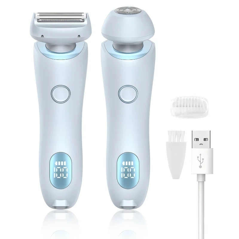 2-in-1 Painless Electric Shaver for Women - 1