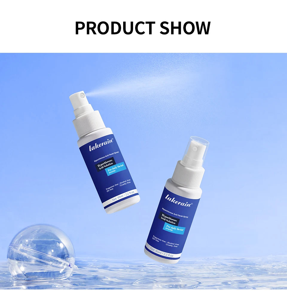 Hypochlorous Acid Soothing Facial Spray for Acne and Sensitive Skin