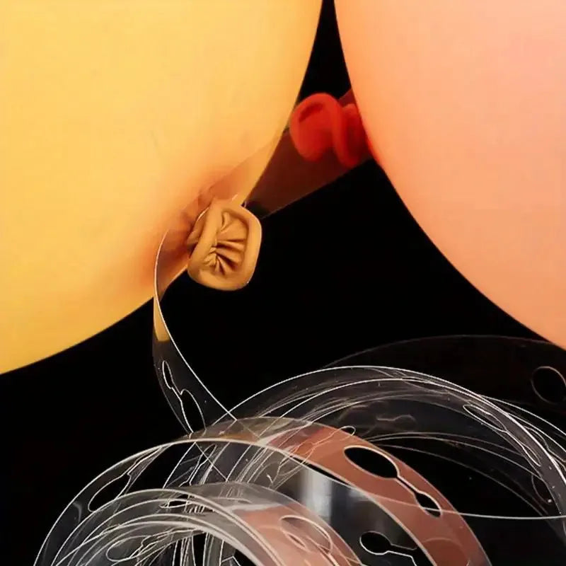 10m Balloon Arch Chain Double Hole Tape Strip for Party Decorations - 4