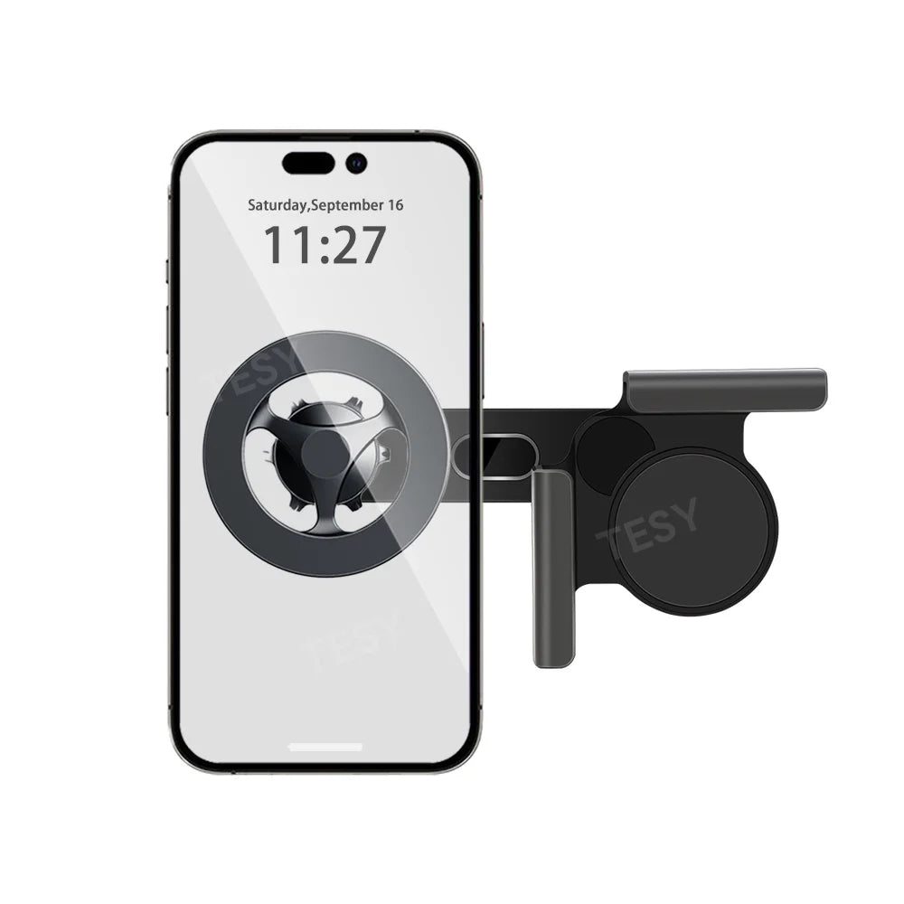 Magnetic Wireless Charging Car Phone Mount for Tesla and Electric Cars