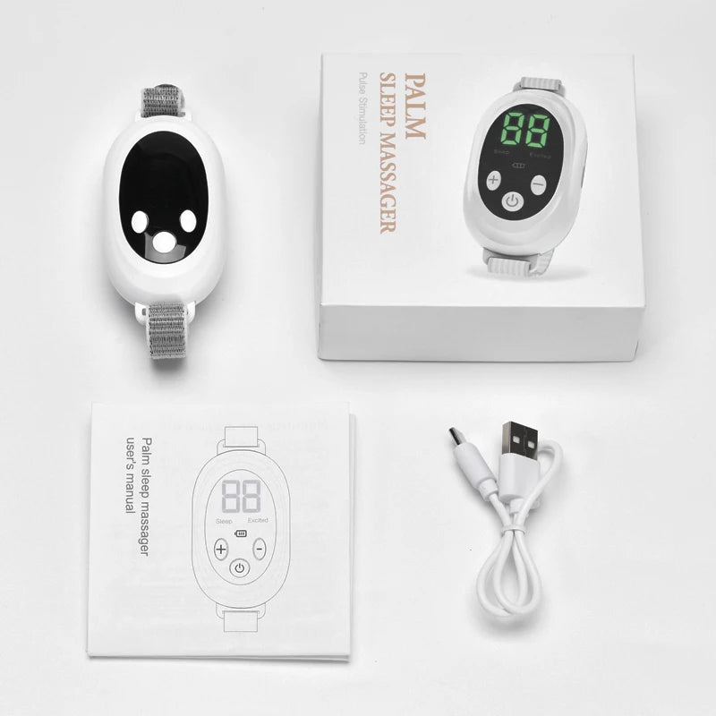 Microcurrent Handheld Sleep Aid and Stress Relief Device