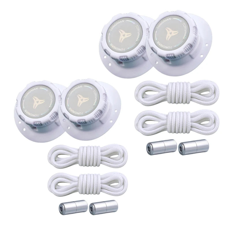 Quick-Release Swivel Dial No-Tie Shoelaces for Sneakers