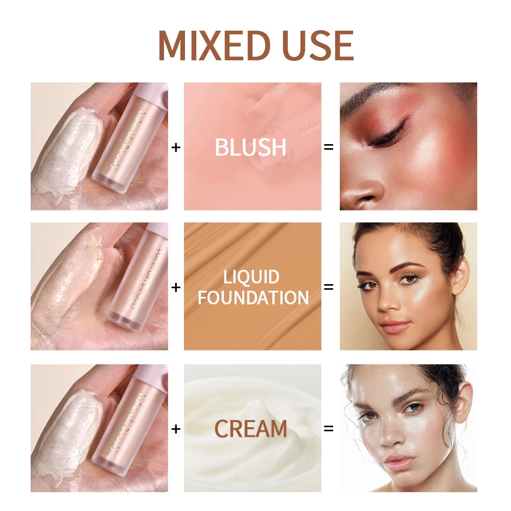 Liquid Highlighter for Radiant Face and Body Glow - 4