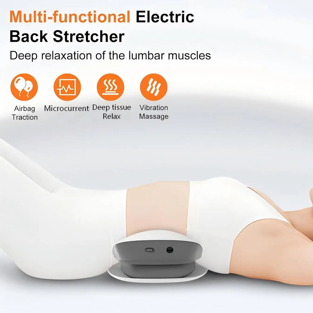 Electric Back Stretcher and Lumbar Support Massager