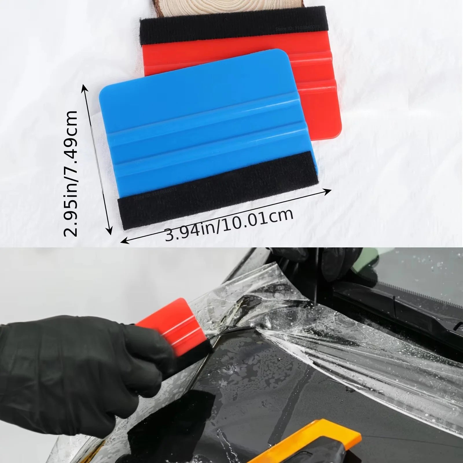 Professional Car Vinyl Wrap and Window Tint Application Tool Kit - 3