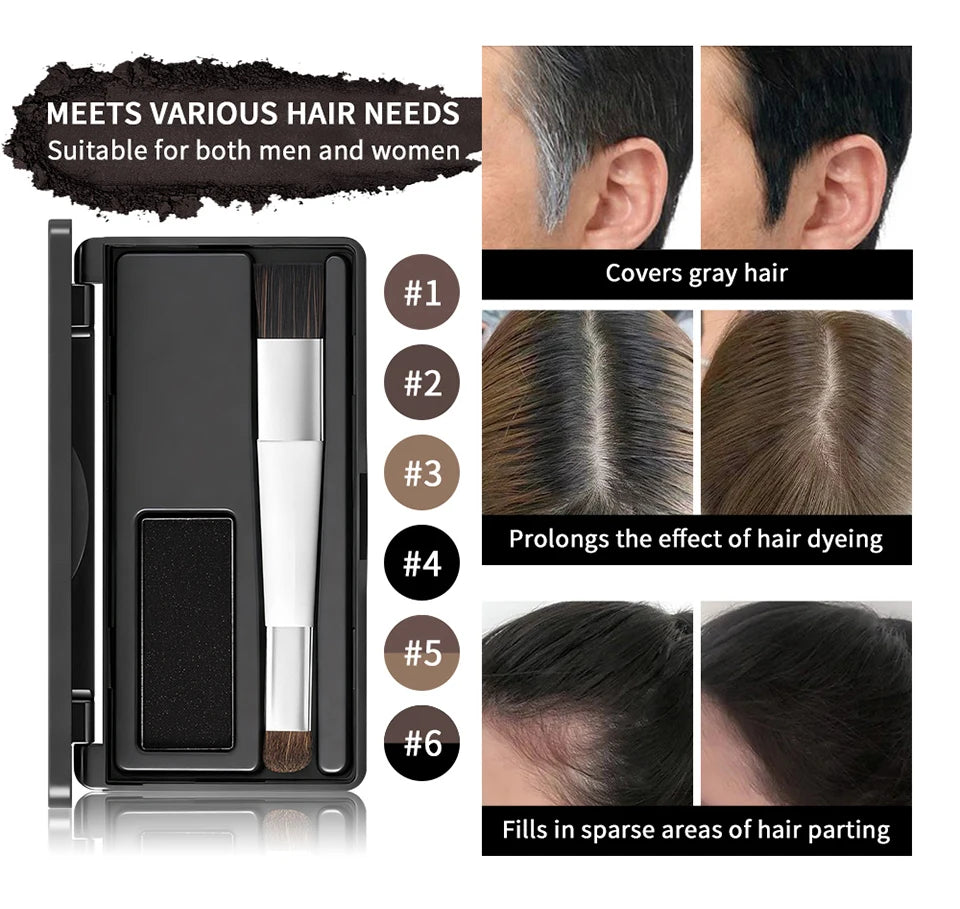 Waterproof Hairline Shadow and Root Cover Up Powder - 12