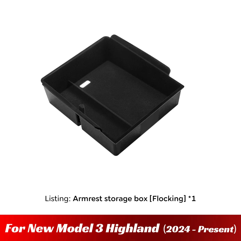 Center Console Organizer Tray for Model 3 Highland 2024-2025 - 16