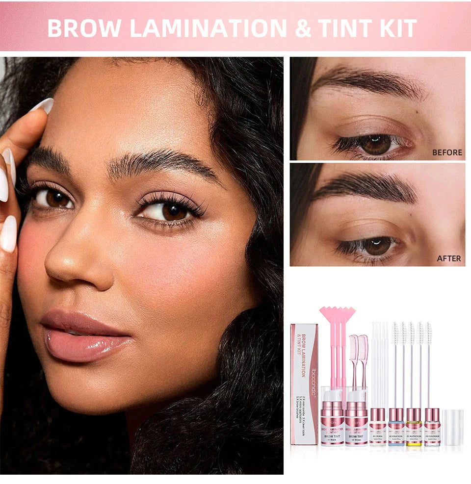 Professional Eyebrow Lamination and Tinting DIY Kit