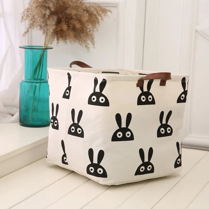 Collapsible Fabric Storage Basket for Home Organization