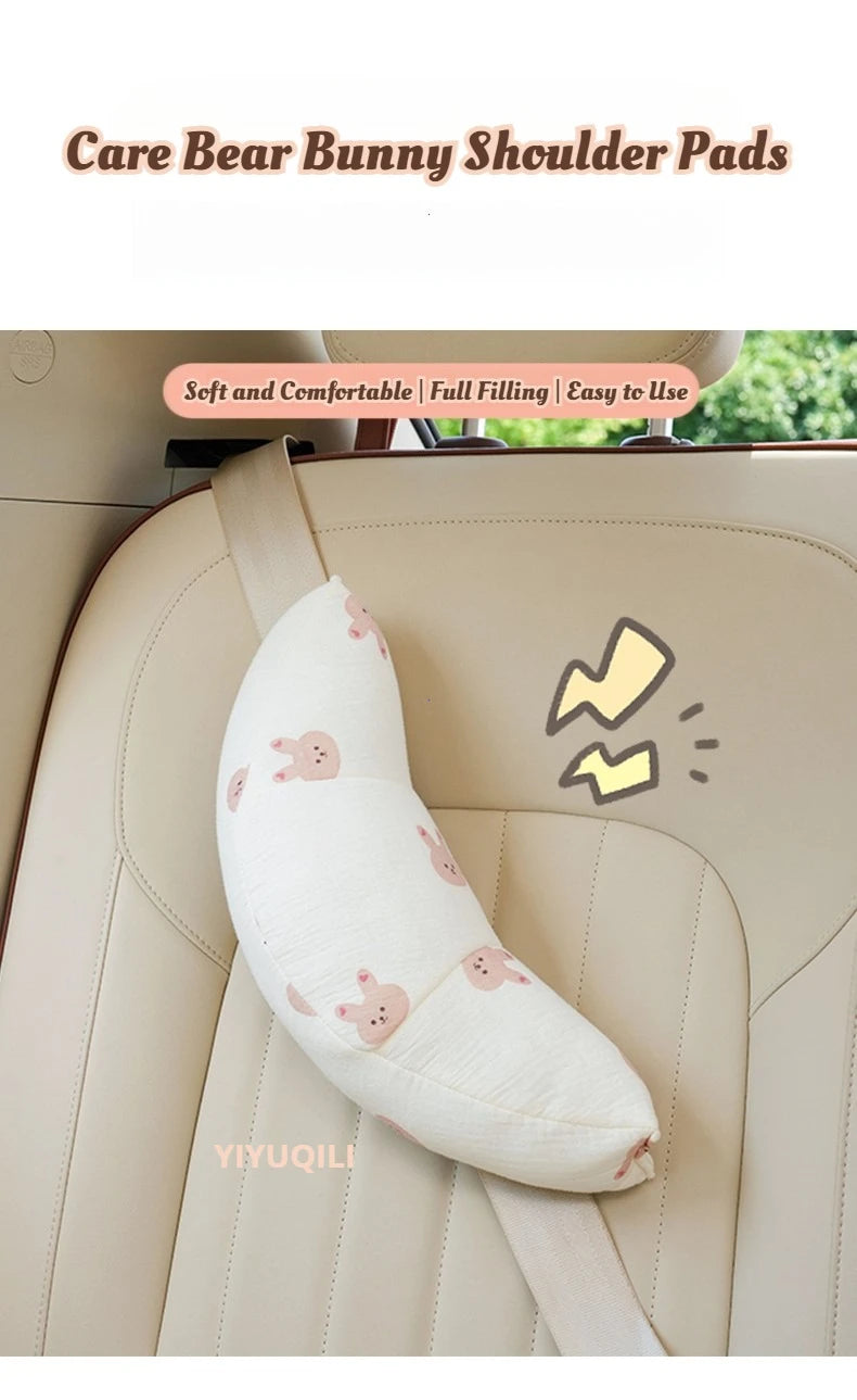 Children's Car Seat Belt Neck Protection Pillow - 6