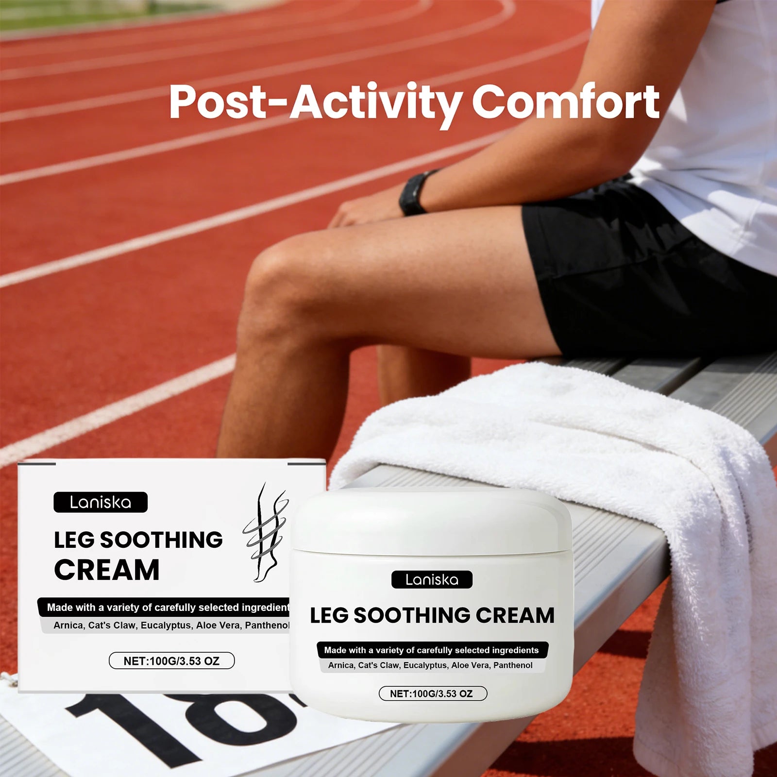Soothing Leg Massage Cream for Muscle Relief and Daily Recovery - 4