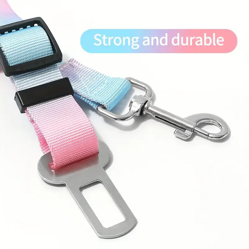 Adjustable Gradient Dog Car Safety Seat Belt - 11