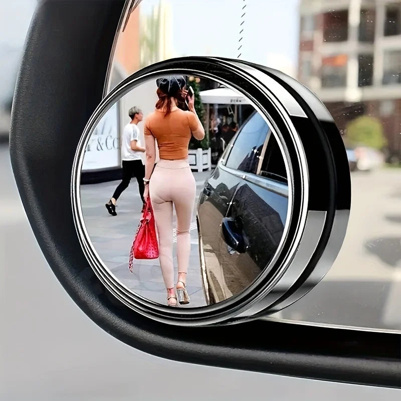 2-in-1 Car Blind Spot Mirror and Rain Guard - 1