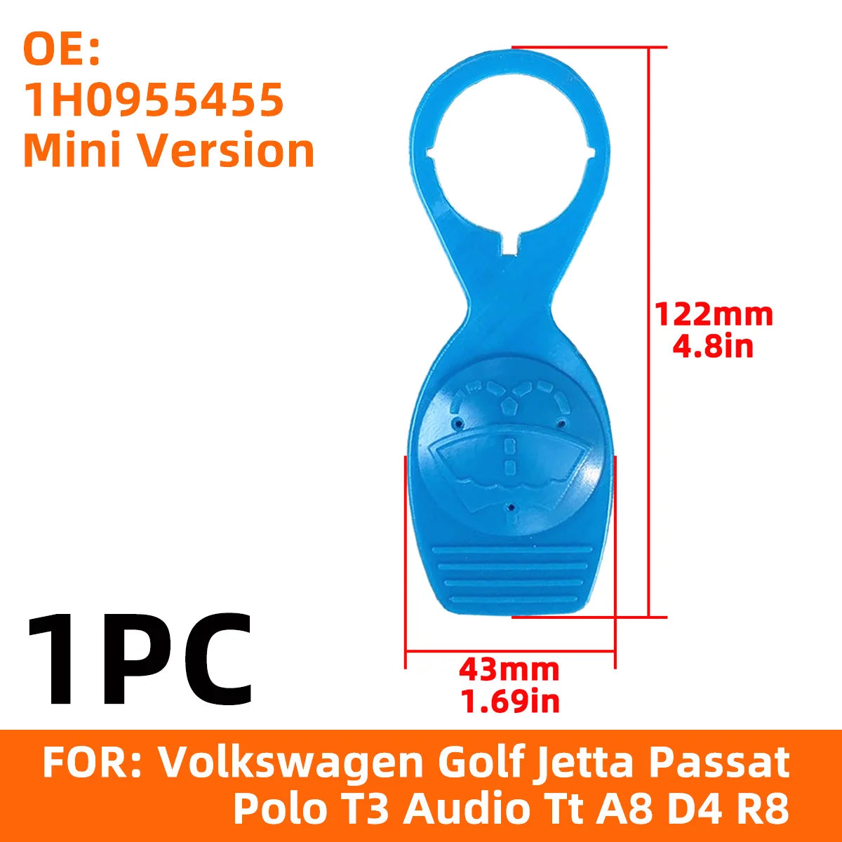 Windshield Washer Fluid Reservoir Tank Cap Cover