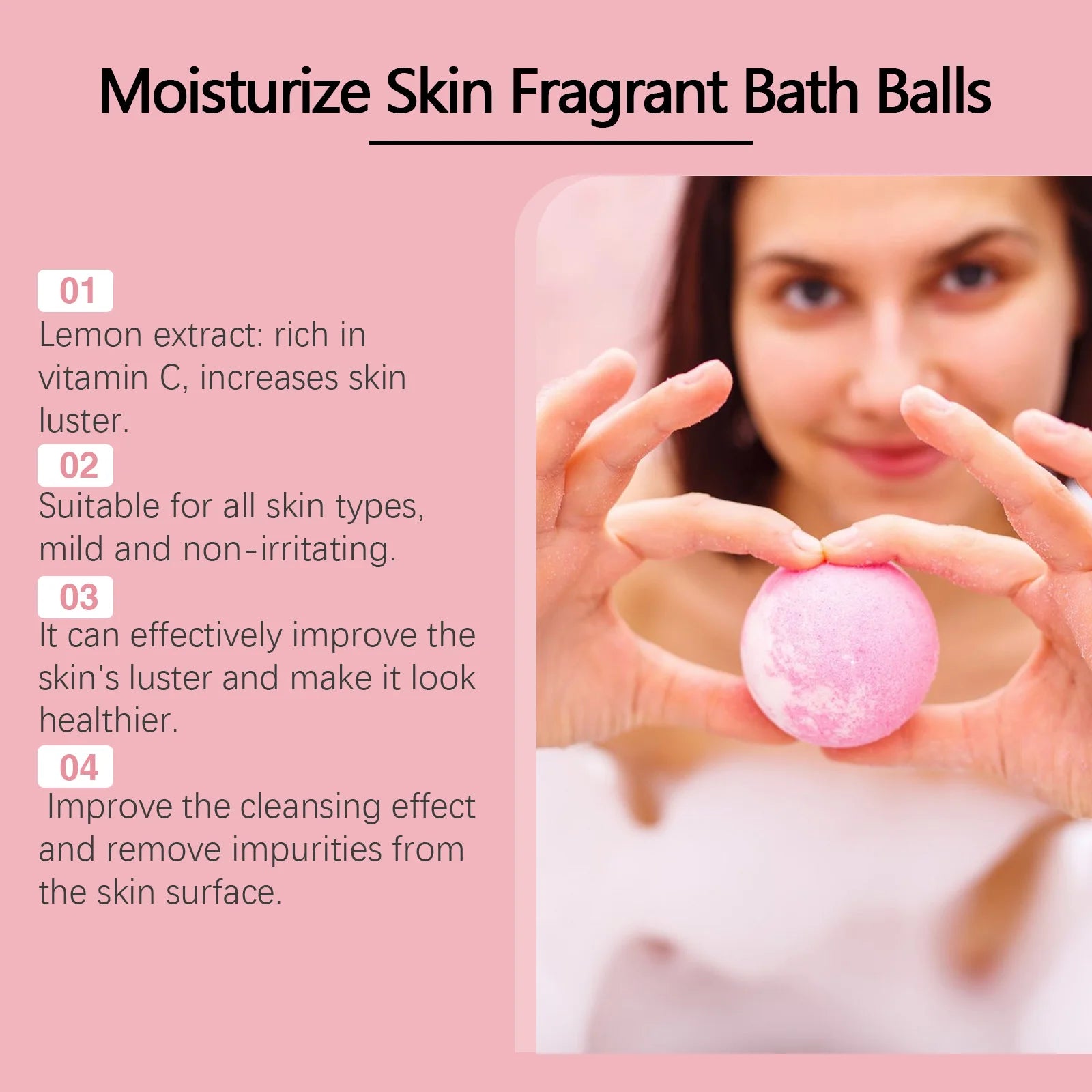 Aromatherapy Moisturizing Bath Bombs for Relaxation and Skin Care - 15