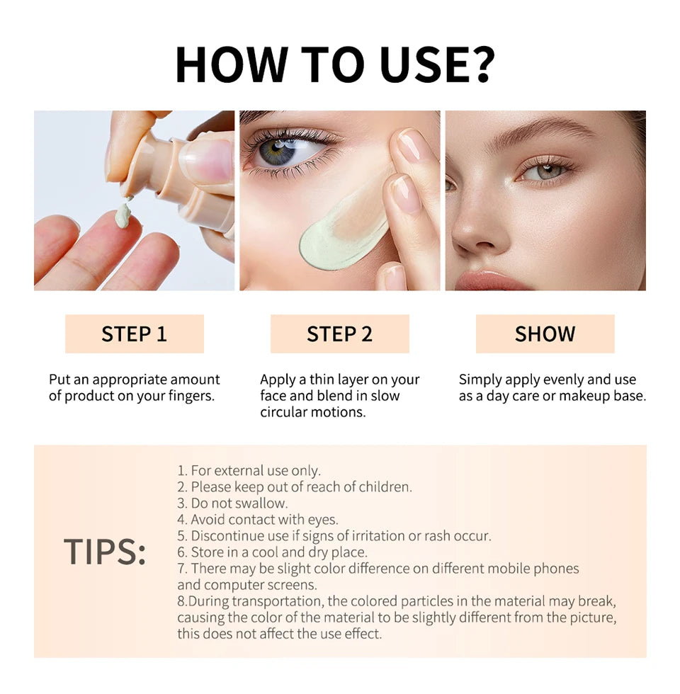 Color-Changing Liquid Foundation for Flawless Radiant Skin - 15
