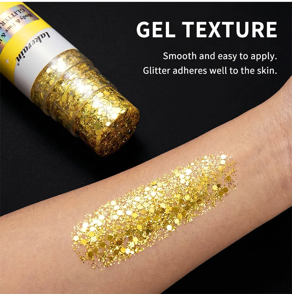 Waterproof Glitter Shimmer Stick for Face and Body - 14