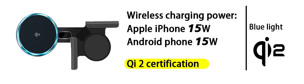 Magnetic Wireless Car Charger Mount for Tesla Screen