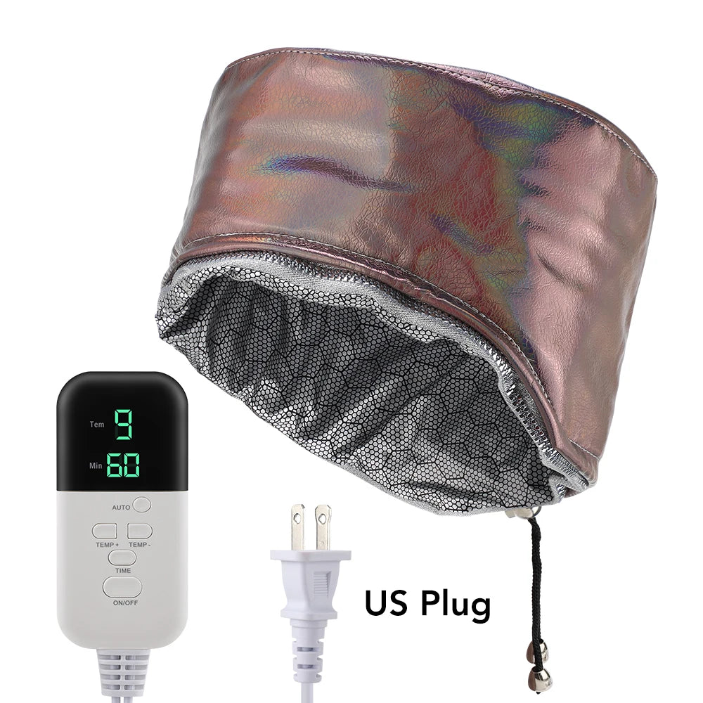 Electric Thermal Hair Steamer Cap for Deep Conditioning - 14