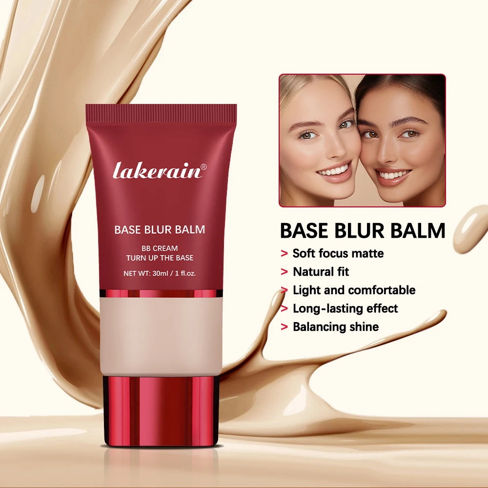 Matte Foundation Balm and Dual-Ended Makeup Brush Set - 3