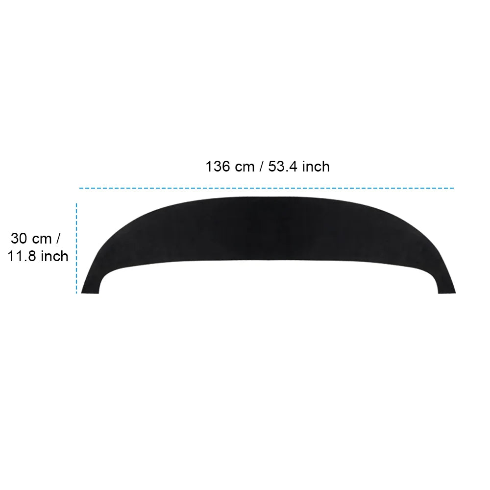 Suede Dashboard Cover for New Model Y 2025 Juniper - 13