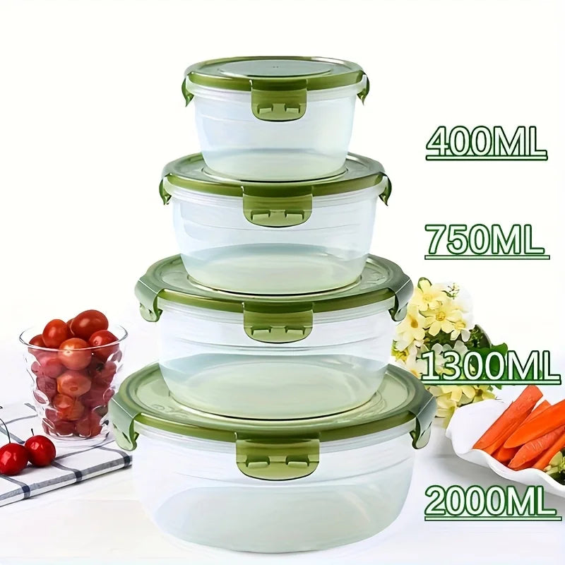 8-Piece Airtight Food Storage Container Set
