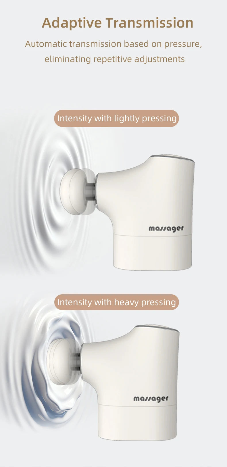 Portable Mini Deep Tissue Percussion Muscle Massage Gun