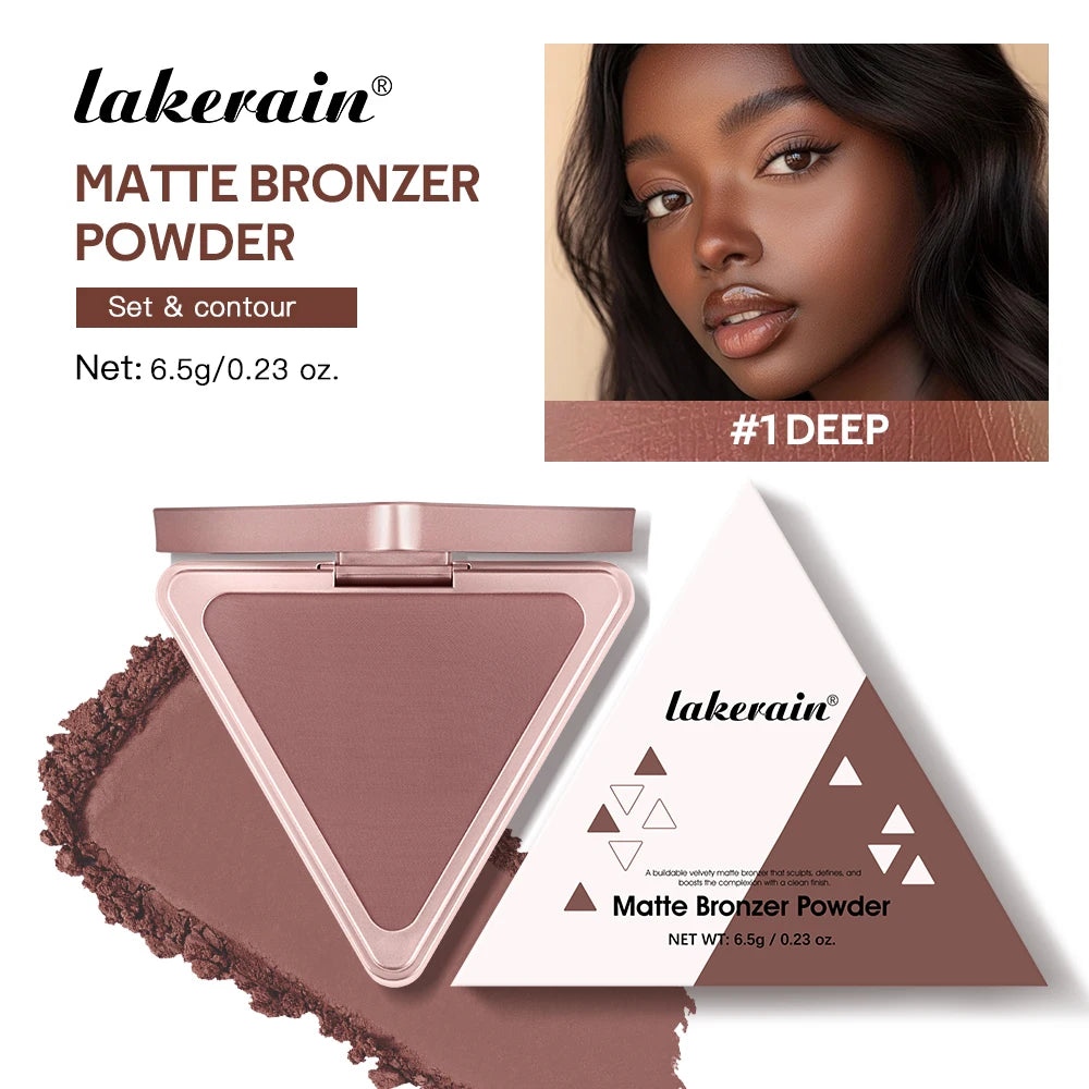 Matte Bronzer Powder for Face Contouring - 38