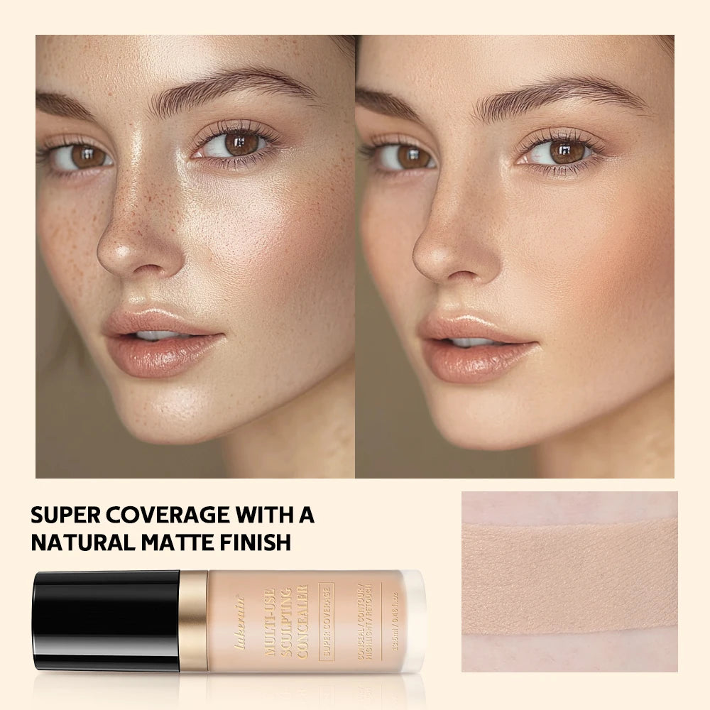 Full Coverage Multi-Use Sculpting Concealer for Face - 3