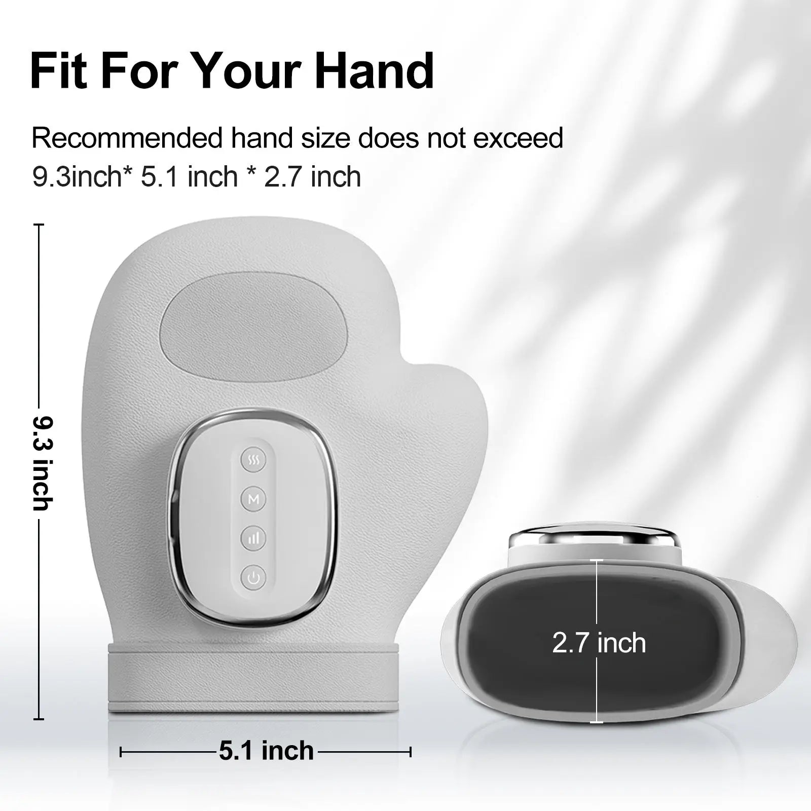 Electric Hand and Wrist Massager with Heat and Compression - 6