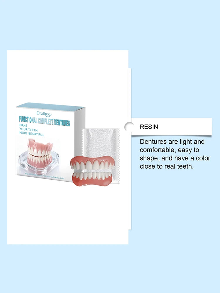 Instant Smile Temporary Dentures for Natural Teeth Alignment - 10