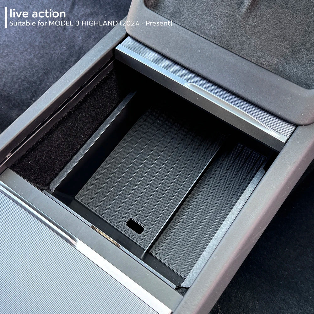 Center Console Organizer Tray for Model 3 Highland 2024-2025